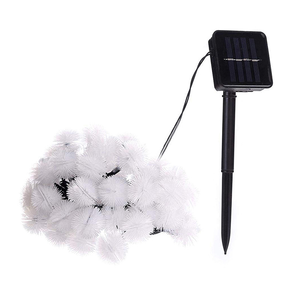 

5M 20LED Solar Chuzzle Ball String Light Waterproof Christmas Decor Light, Rgb, 501 Original