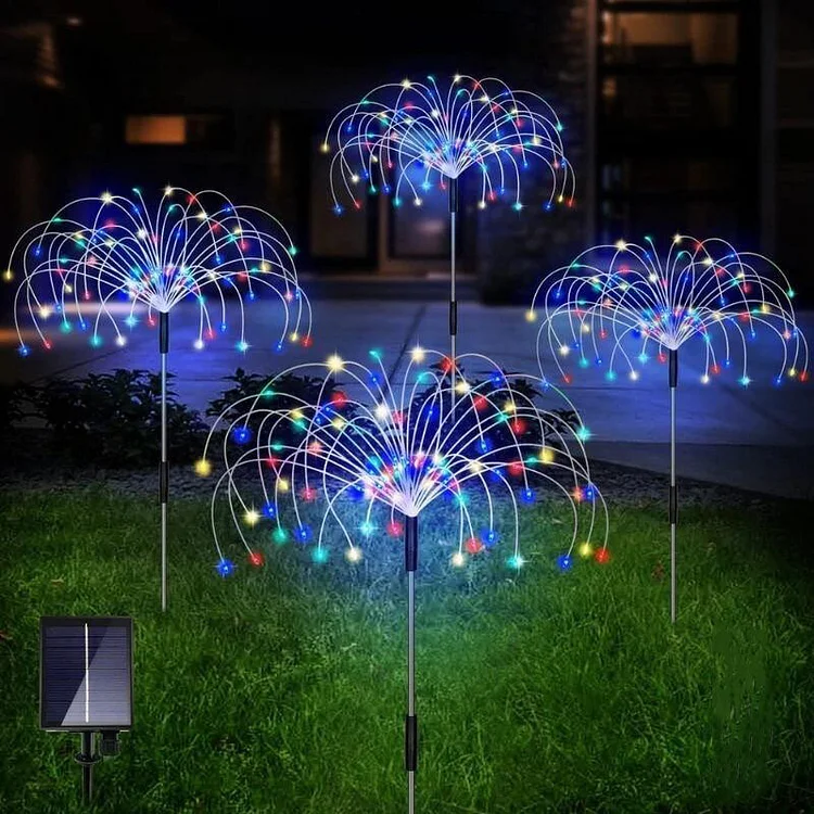 Waterproof Solar Garden Fireworks Light