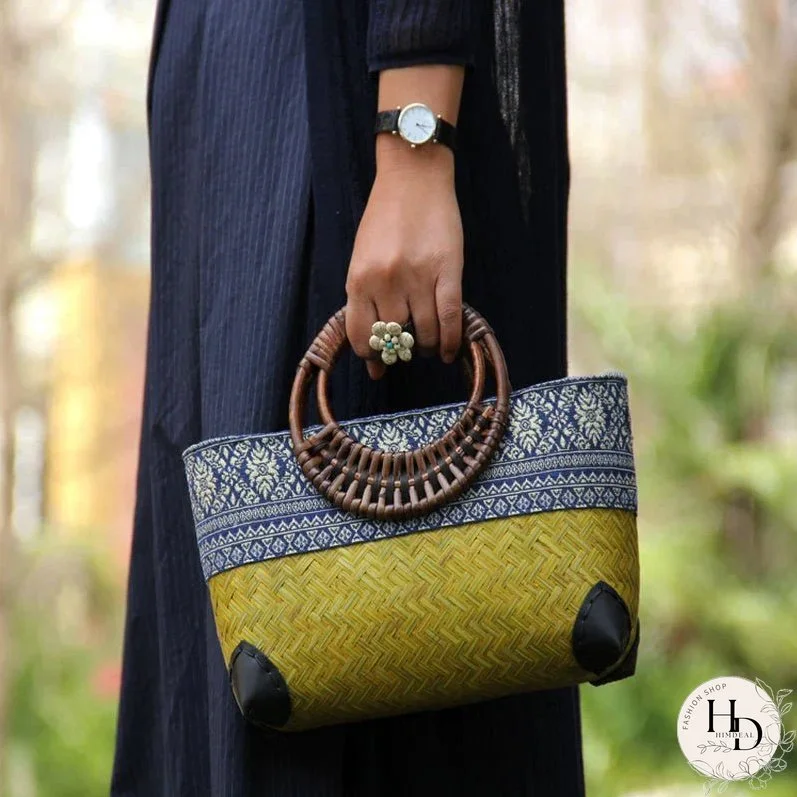 Malin Tassou Boho Woven Bag