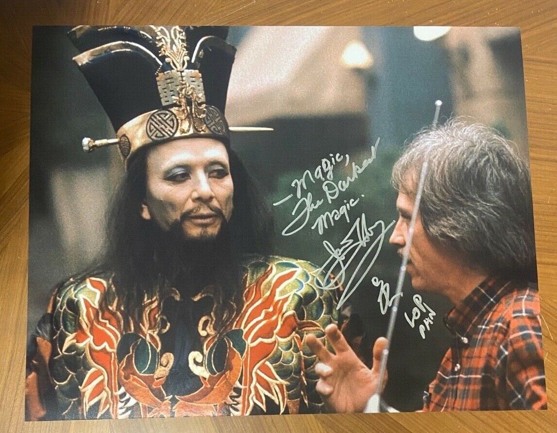 * JAMES HONG * signed 16x20 Photo Poster painting * BIG TROUBLE IN LITTLE CHINA * PROOF * 1