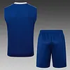 2025/2026 Arsenal Pre-Match Training Colorful Blue Vest+Shorts Football1:1 Thai Quality