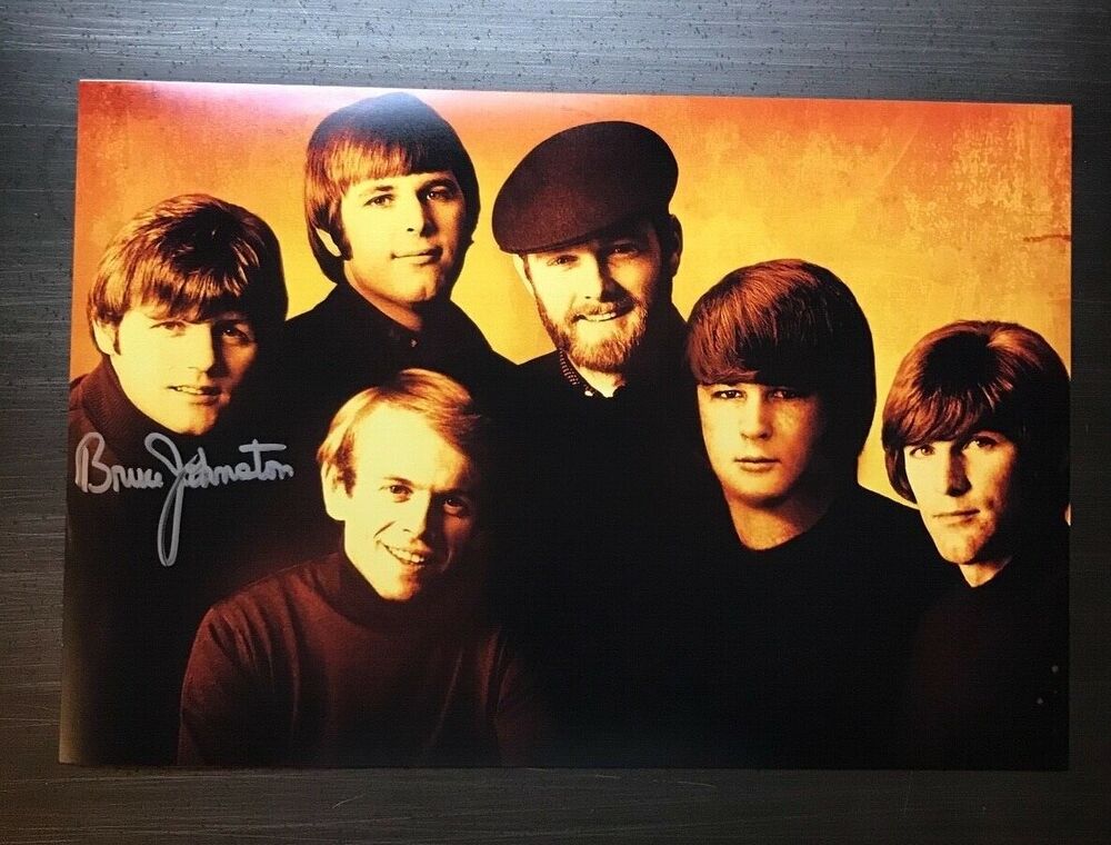 * BRUCE JOHNSTON * signed autographed 12x18 Photo Poster painting * THE BEACH BOYS * PROOF * 3