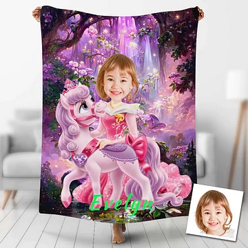 Custom Blanket Personalized Kids Gifts | Makemesurprise&reg;