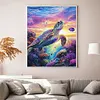 Sea Turtles-11CT Stamped Cross Stitch 40*50cm/15.75*19.69in