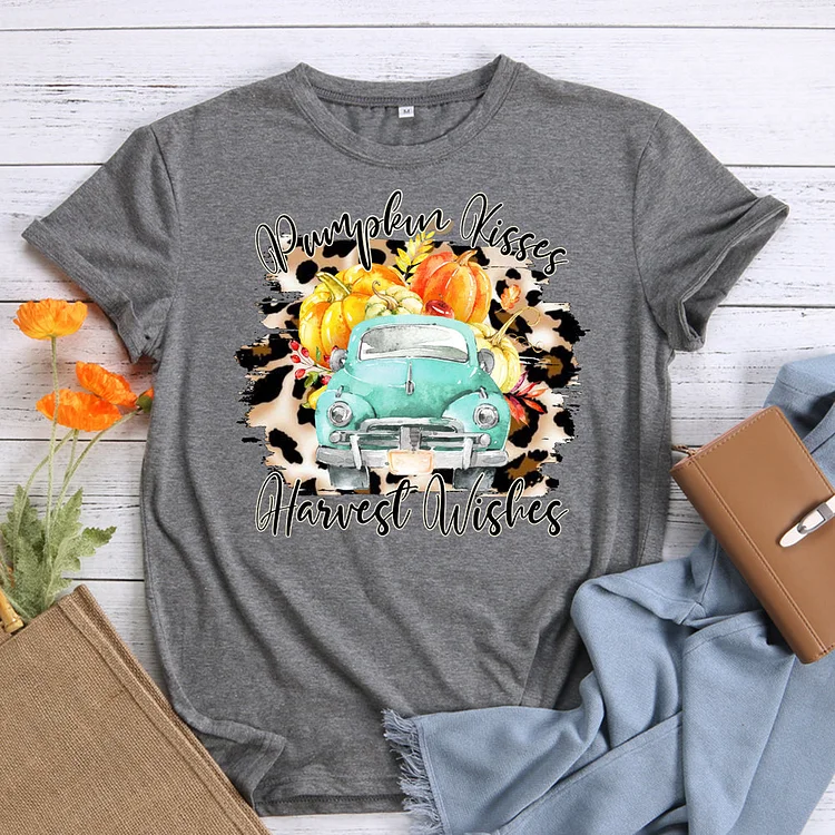 Pumpkin kisses T-Shirt Tee -596299