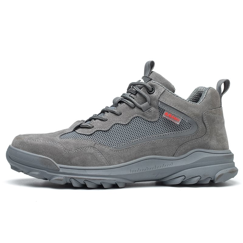 Men's Indestructible Steel Toe Safety Work Shoes/MTE-3 - Gray