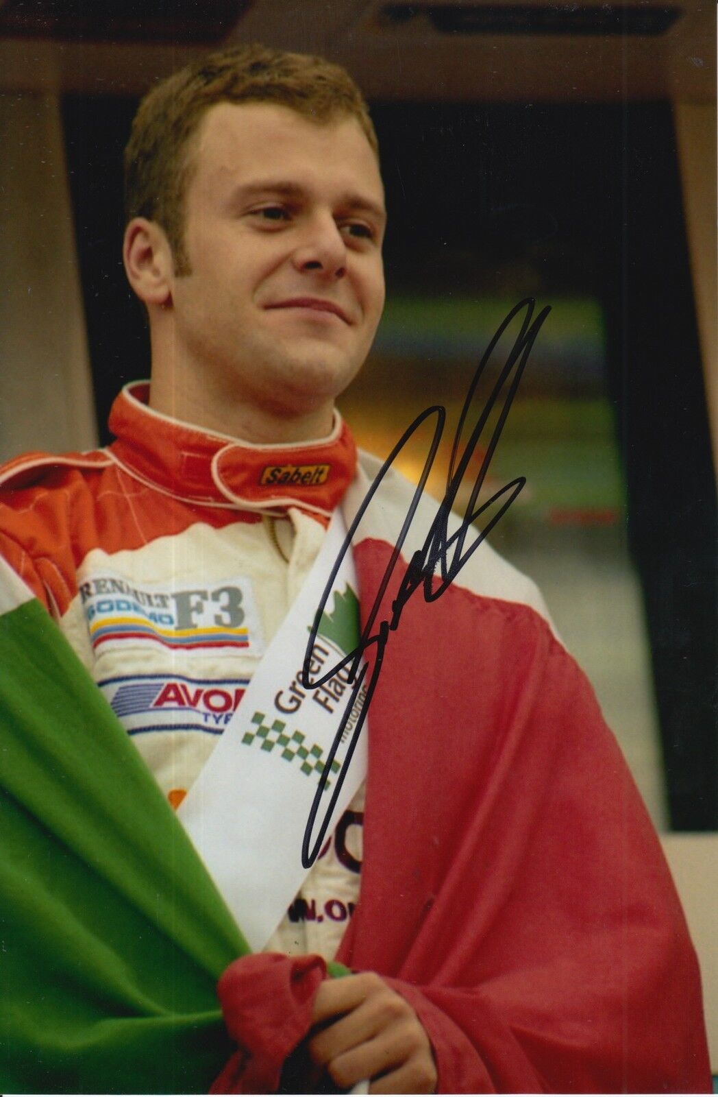 Gianmaria Bruni Hand Signed 9x6 Photo Poster painting Formula 3 2.