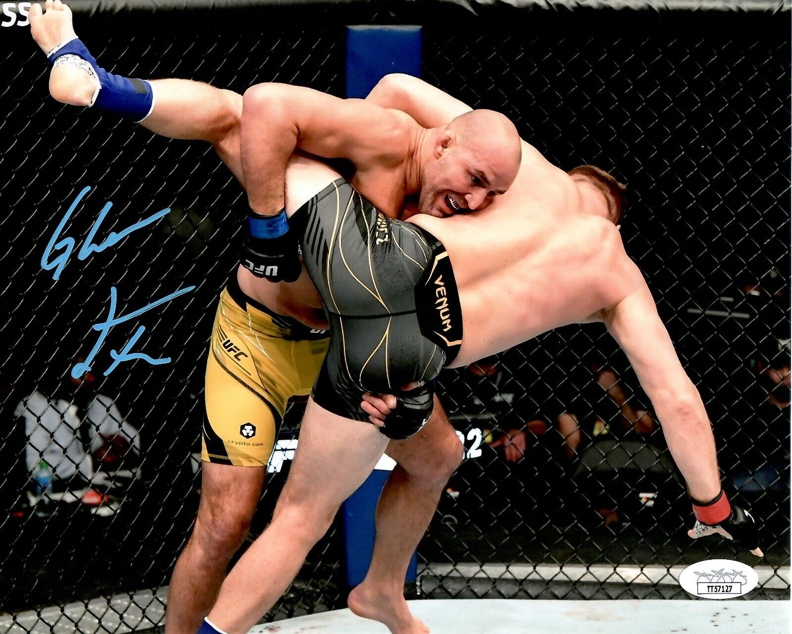 Glover Teixeira autographed signed 8x10 Photo Poster painting UFC JSA COA Jan Blachowicz