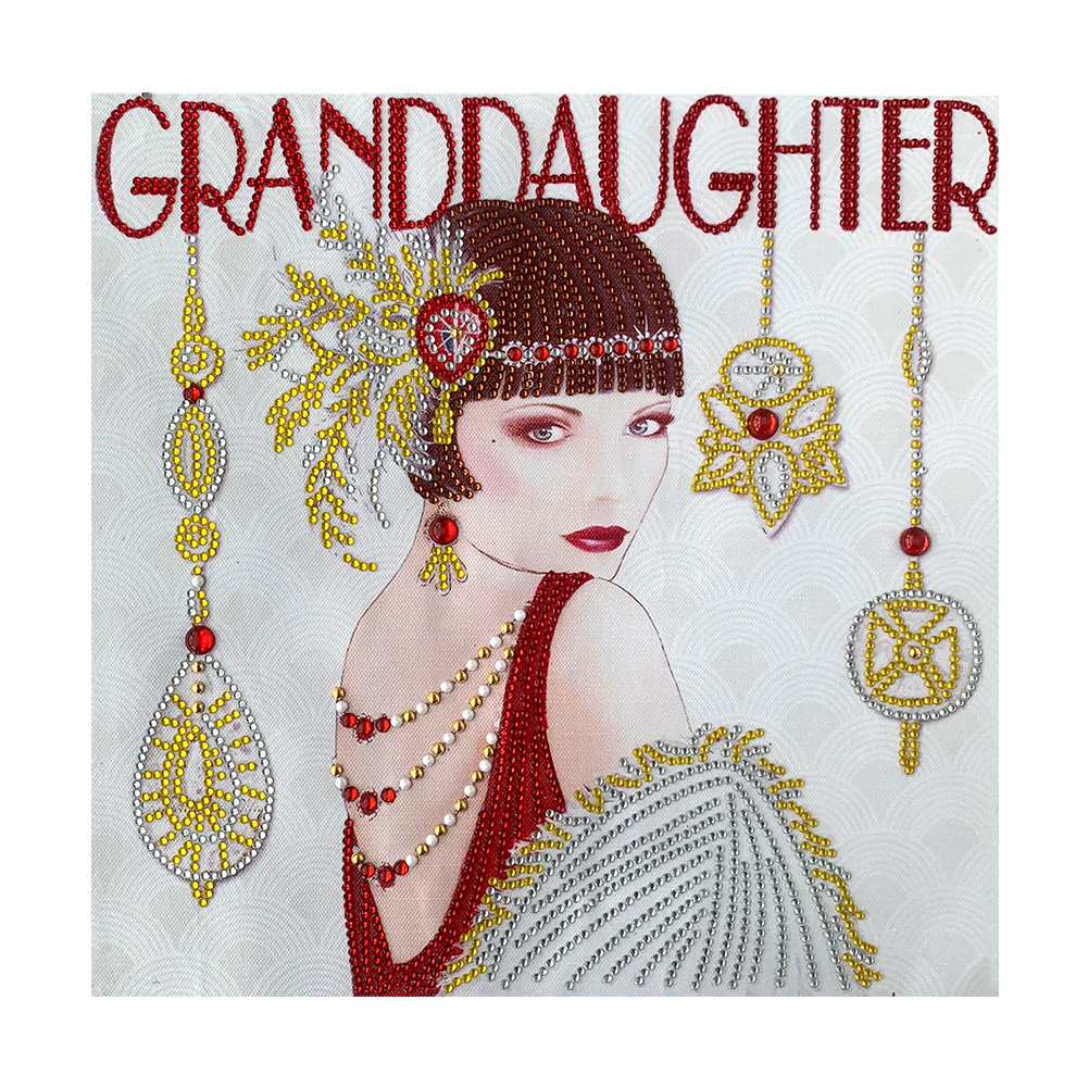 

Elegant Lady - Special Shaped Diamond Painting - 35*35CM, 501 Original