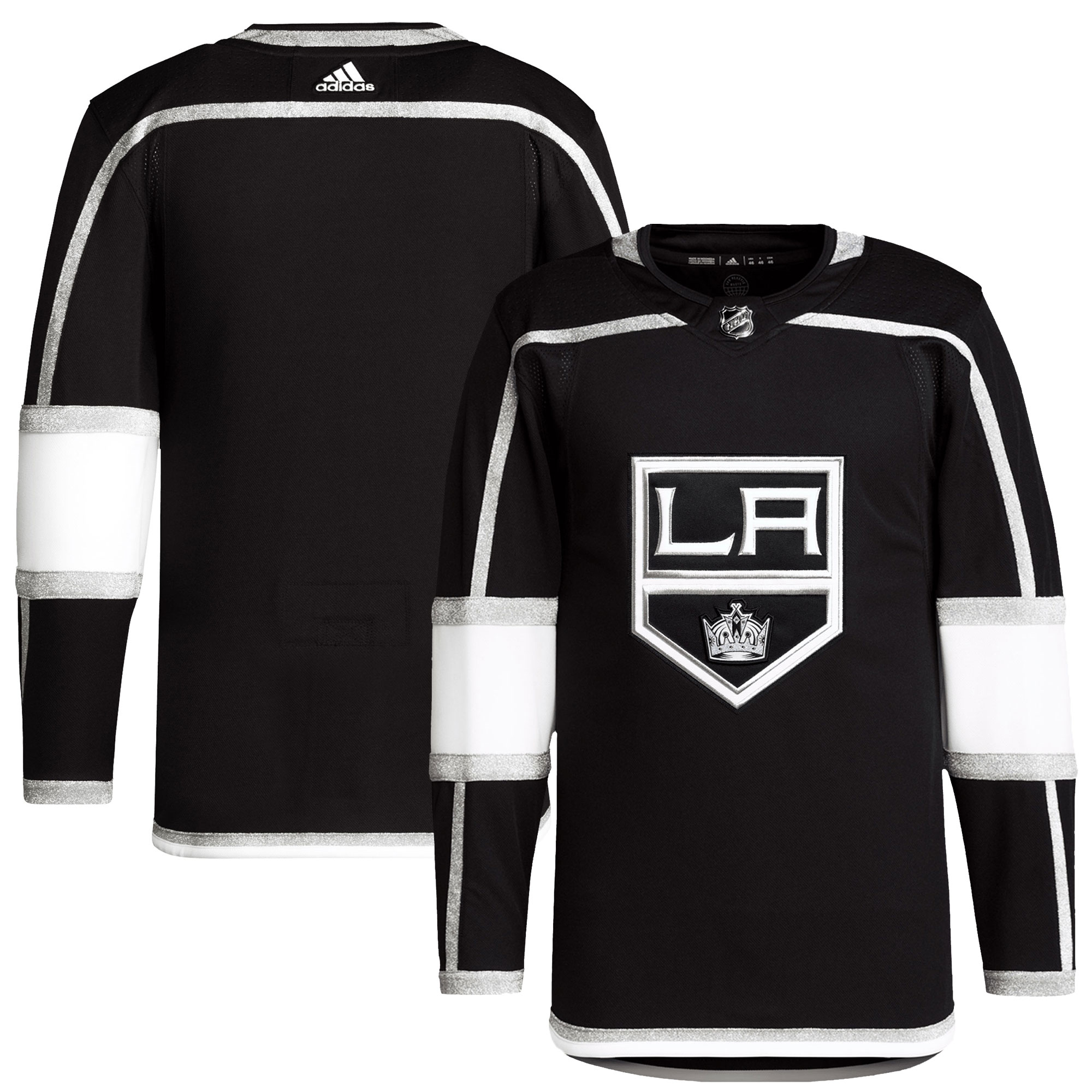 Los Angeles Kings  Men&rsquo;s Home Primegreen  Blank Jersey &ndash; Black mysite