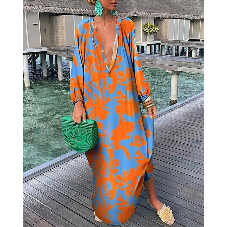 Women's Shirt Large Skirt Dress