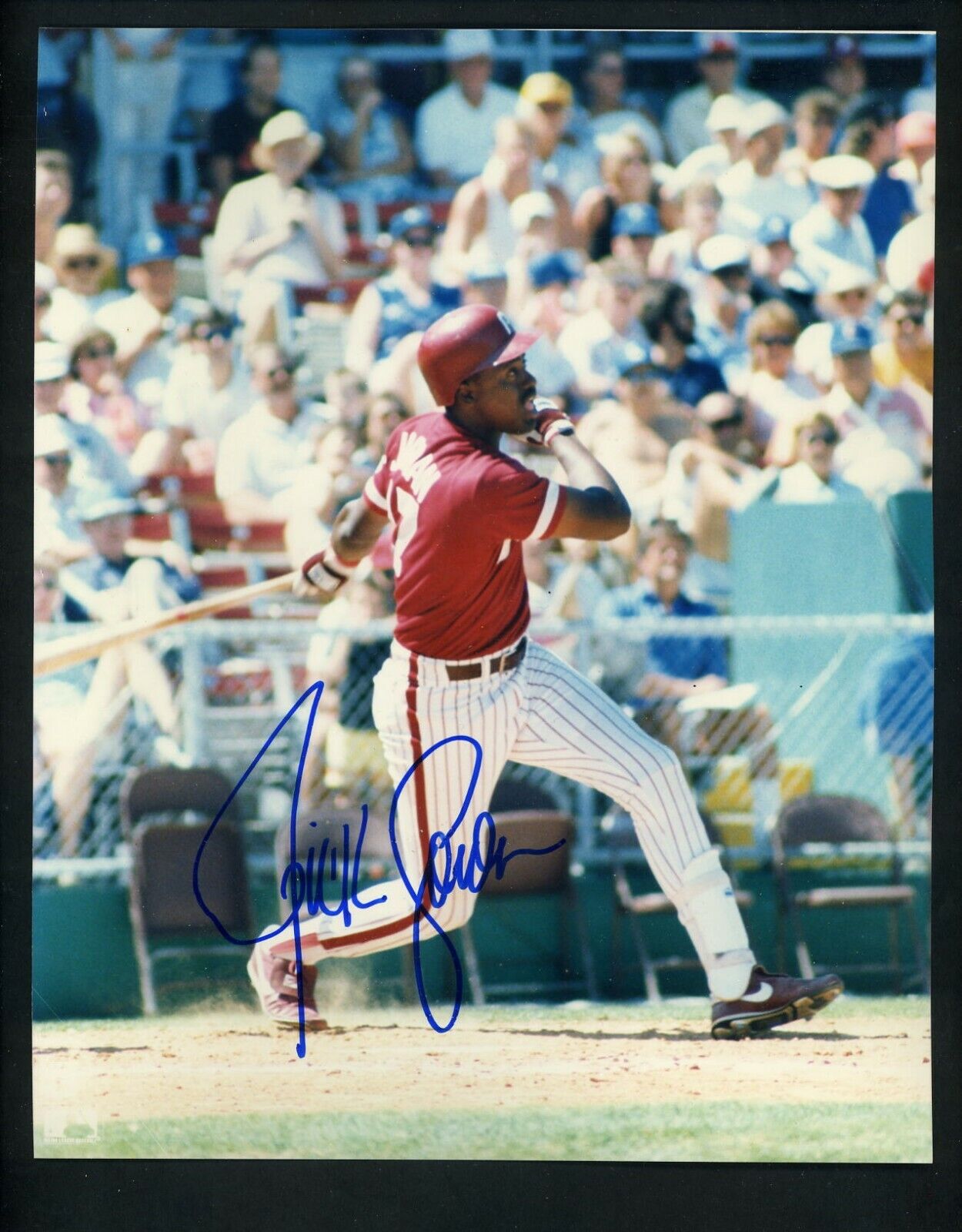 Rickey Jordan Signed Autographed 8x10 Photo Poster painting Philadelphia Phillies  SHIPPING