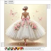 Diamond Painting-DIY Crystal Rhinestone Girl in a Tutu(Box Packaging)