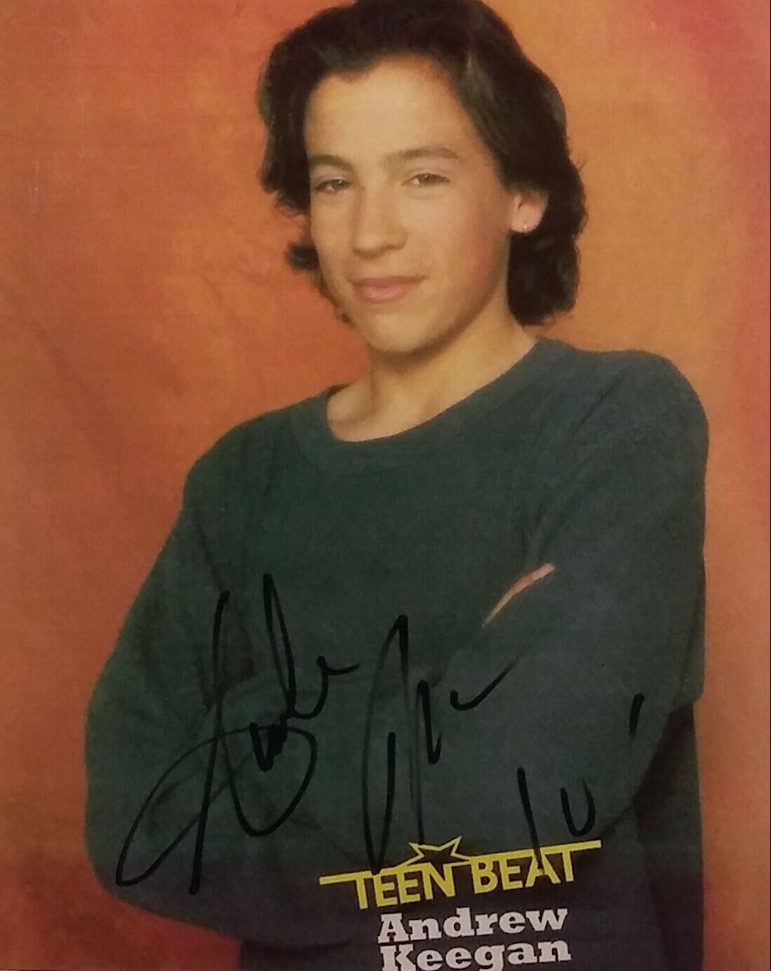 Andrew Keegan signed 8 x 10