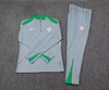 2025 Nigeria Half-Pull Training Suit Grey Football Shirt 1:1 Thai Quality Set