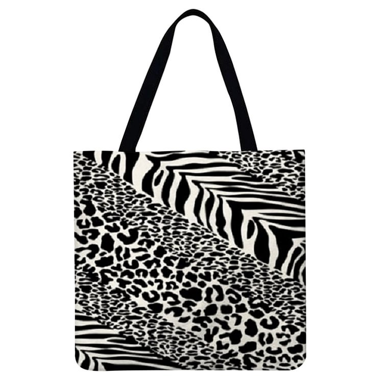 【Limited Stock Sale】Linen Tote Bag - Devil Eye Leopard