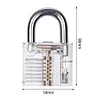 Unlock LockPractice Lock Pick Set Key Extractor Padlock Lockpick Tool