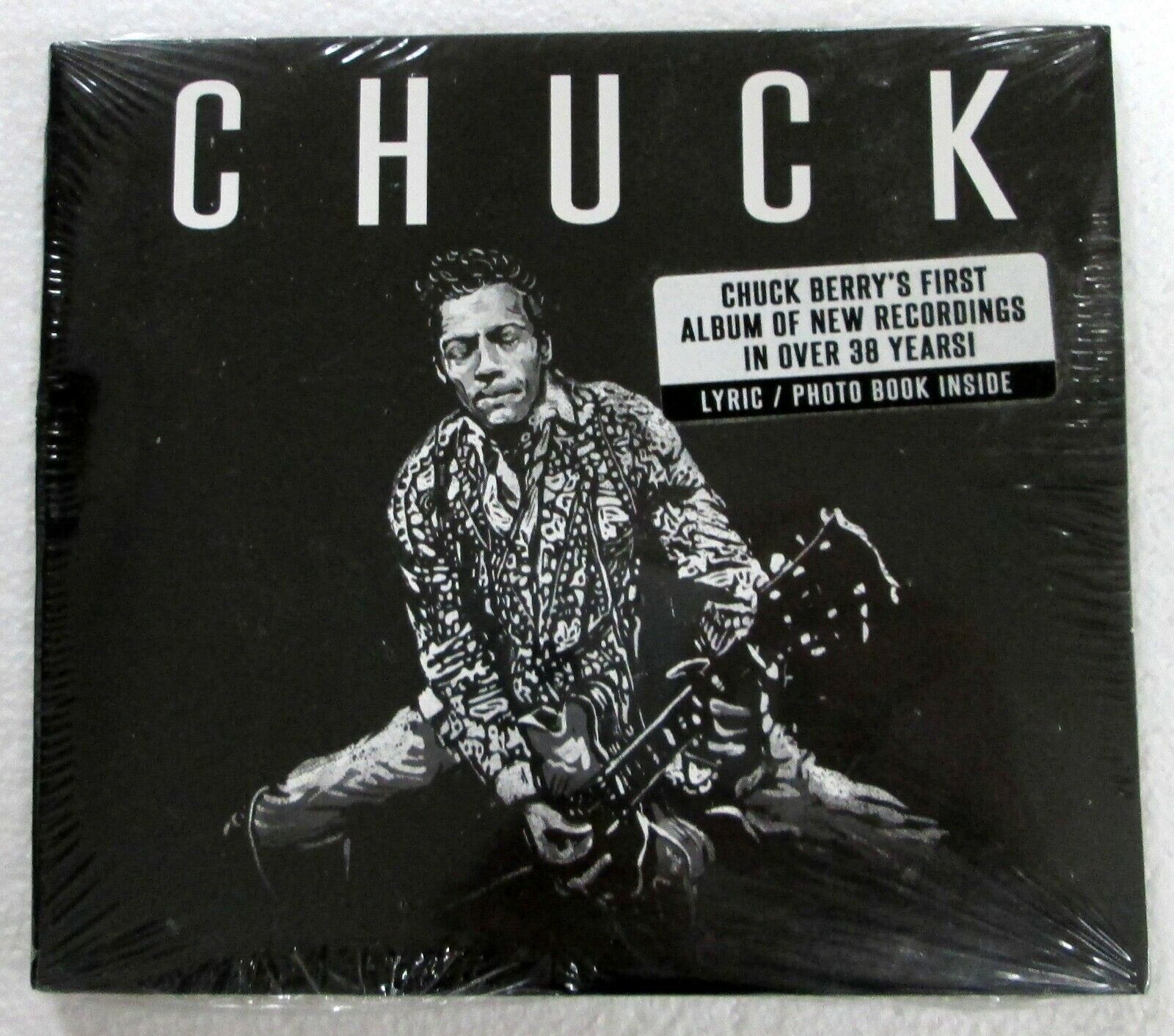 Chuck BERRY Chuck CD NEW Digipak 2017 w/ Lyric / Photo Poster painting Book #695