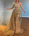 Women's Off-the-shoulder cape maxi evening dress