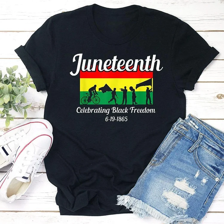 Free-ish Juneteenth T-shirt Tee --Annaletters