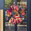 4th of July Wreath Patriotic American Wreath for Independence Day & Memorial Day