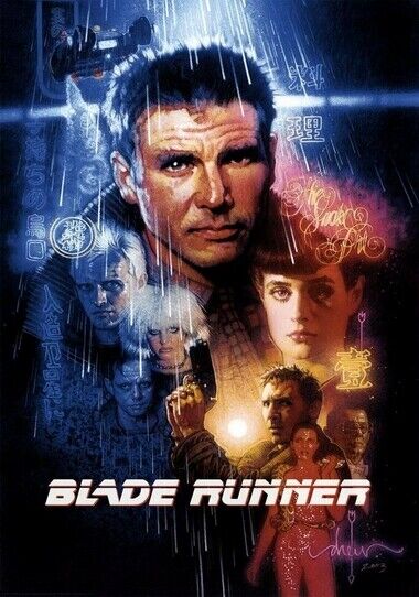 BLADE RUNNER POSTER - MOVIE PROMO - HIGH GLOSS Photo Poster painting POSTER -  POST!