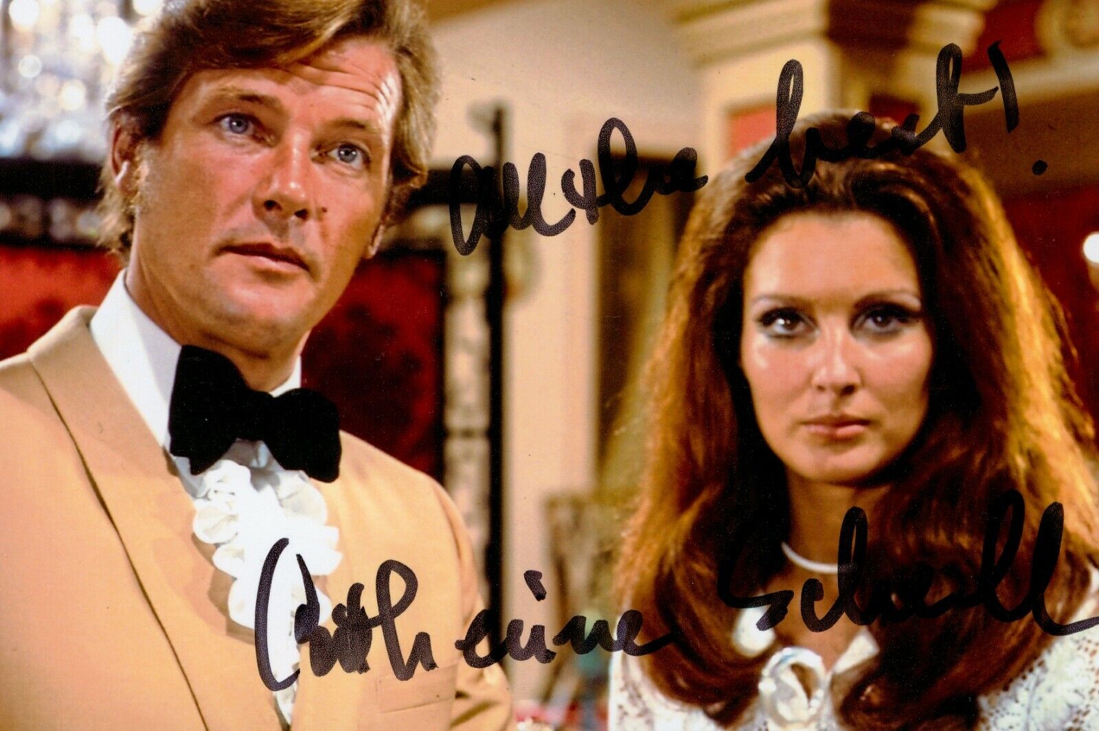 Catherine Schell Signed 6x4 Photo Poster painting James Bond Girl 007 Doctor Who Autograph + COA