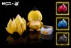 Vegeta Cosplay Psyduck - Dragon Ball Pokemon Resin Statue - Mimo Studio