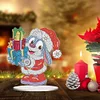 Weihnachtshase - 5d DIY Bastelornament