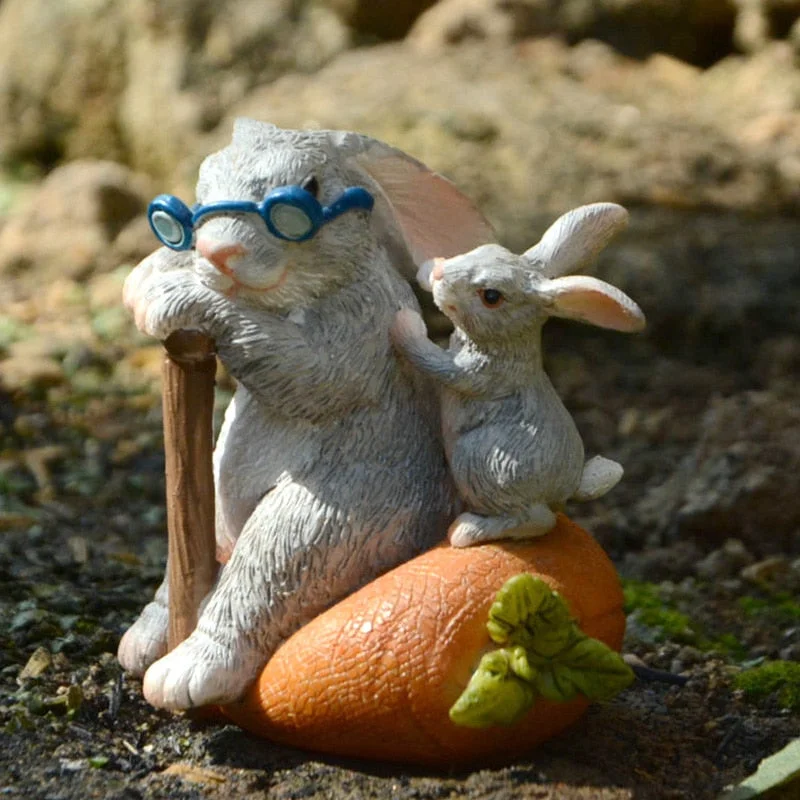 Everyday collection New mini mouse Figurine balcony Garden decoration animal decoracion hogar moderno