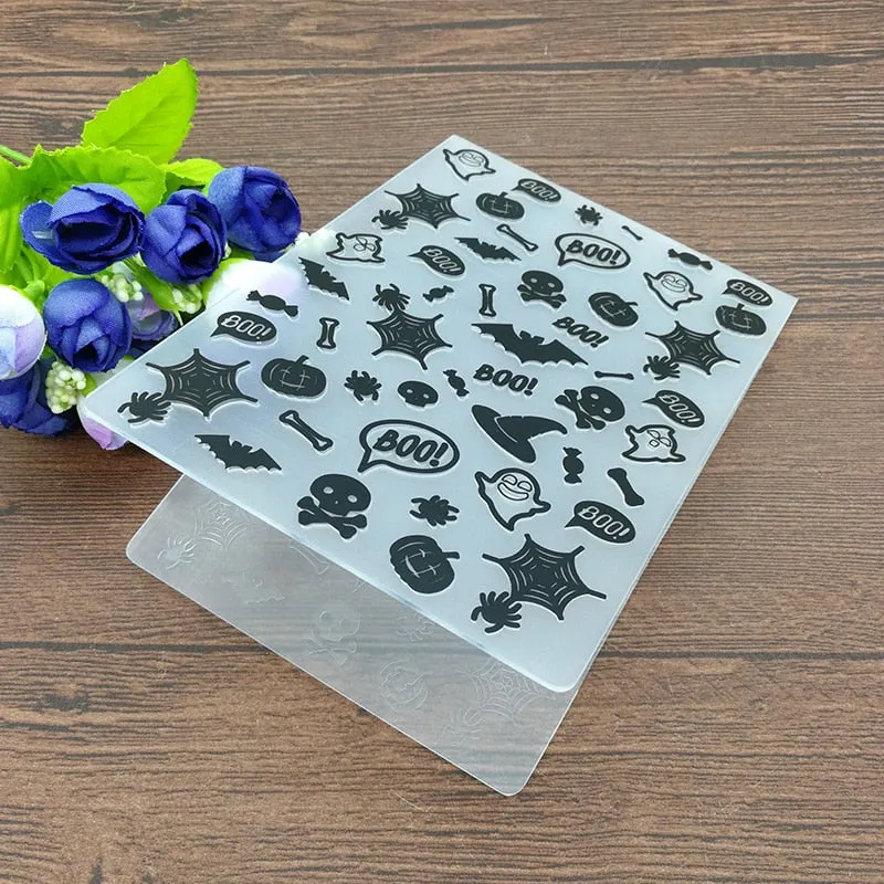 Plastic Embossing Folders for DIY Scrapbooking Paper Craft/Card Making Decoration Supplies