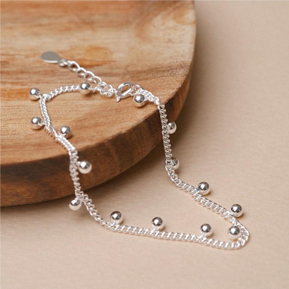 925 Sterling Silver Japanese / Korean Tassel Silver Handmade Bangles