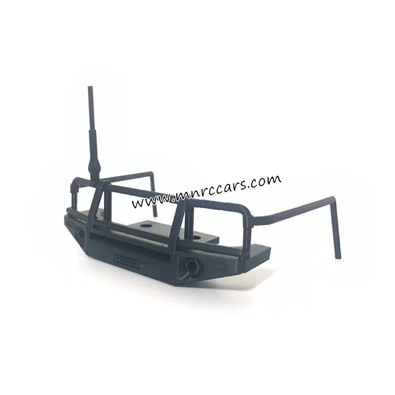 MN Model MN82 RC Truck Upgrade Parts Bull Bar with fog light holes