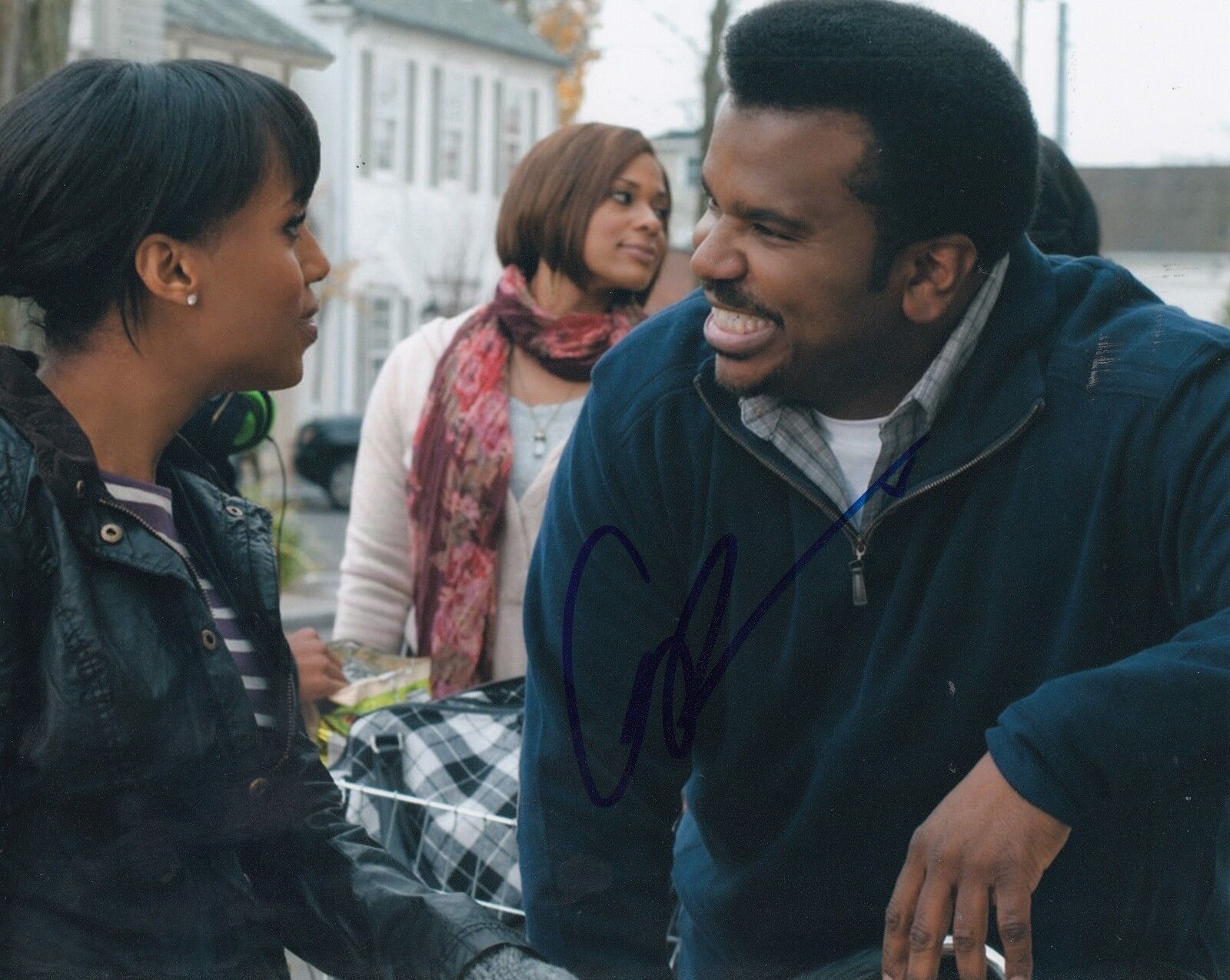 CRAIG ROBINSON signed (PEEPLES) movie 8x10 Photo Poster painting *WADE WALKER* W/COA