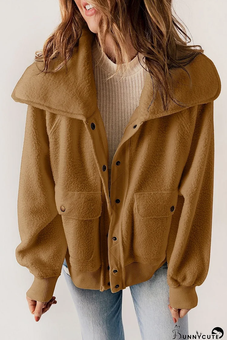 Oversized Fleece Jacket