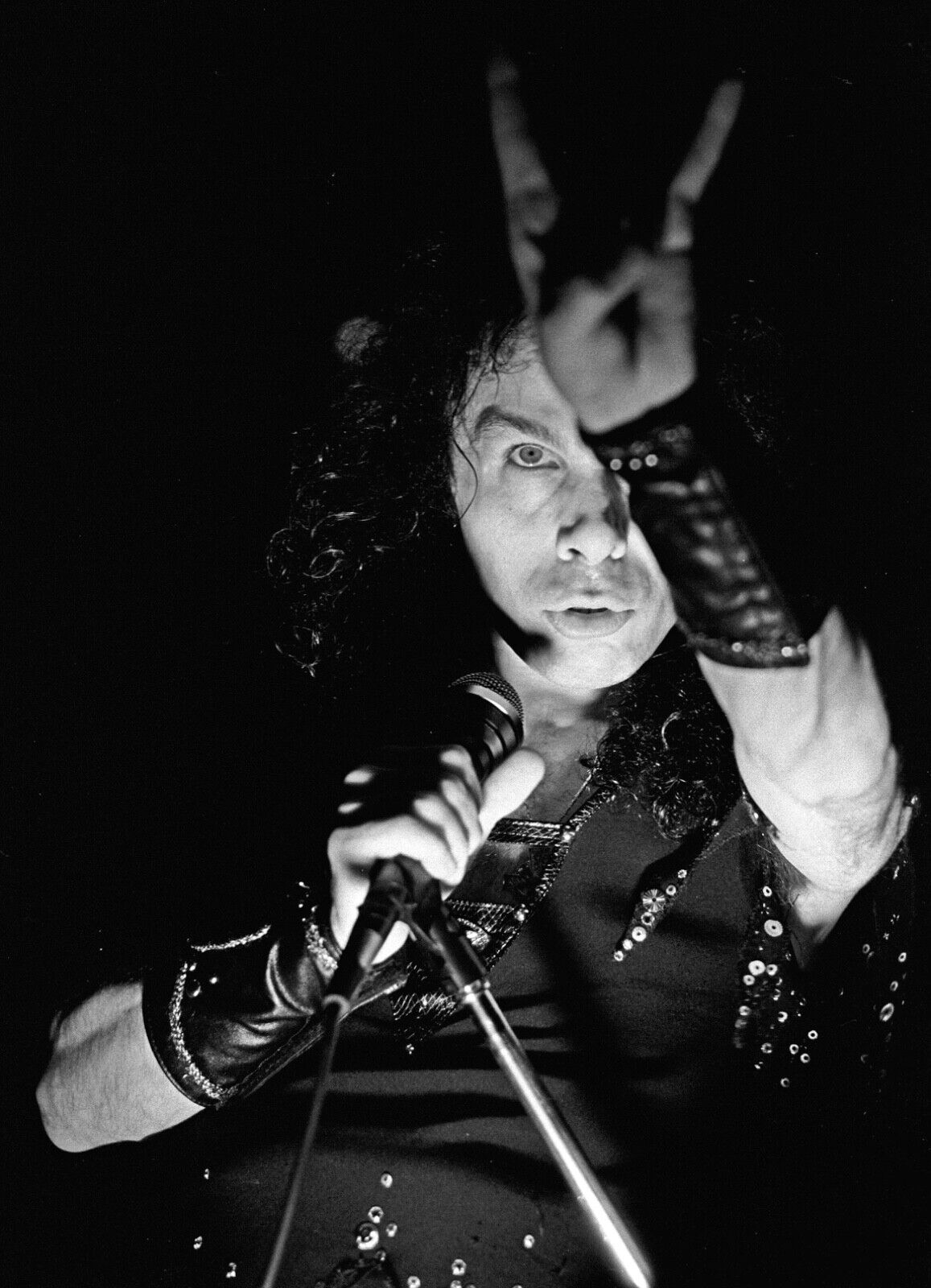 ROCK GOD Ronnie James Dio 8x10” Photo Poster painting - not a cheap paper poster ??