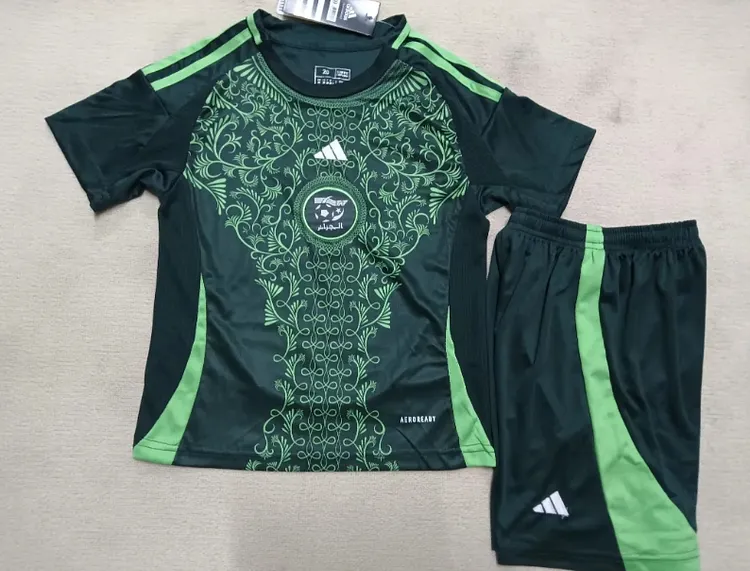 24-25 season Algeria away jersey children's clothing