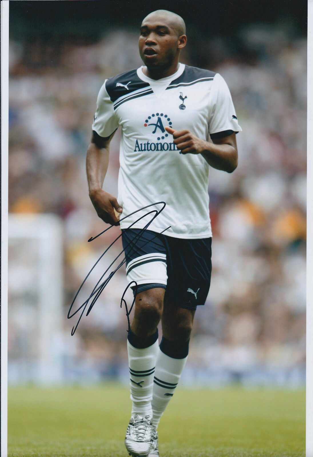 Wilson PALACIOS Autograph Signed 12x8 Photo Poster painting AFTAL COA Spurs In Person