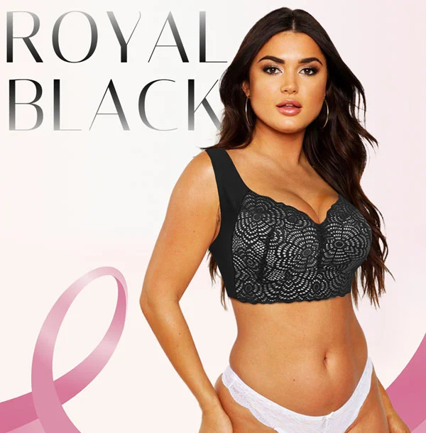 Ultimate Lift Stretch Full-Figure Seamless Lace Cut-Out Bra