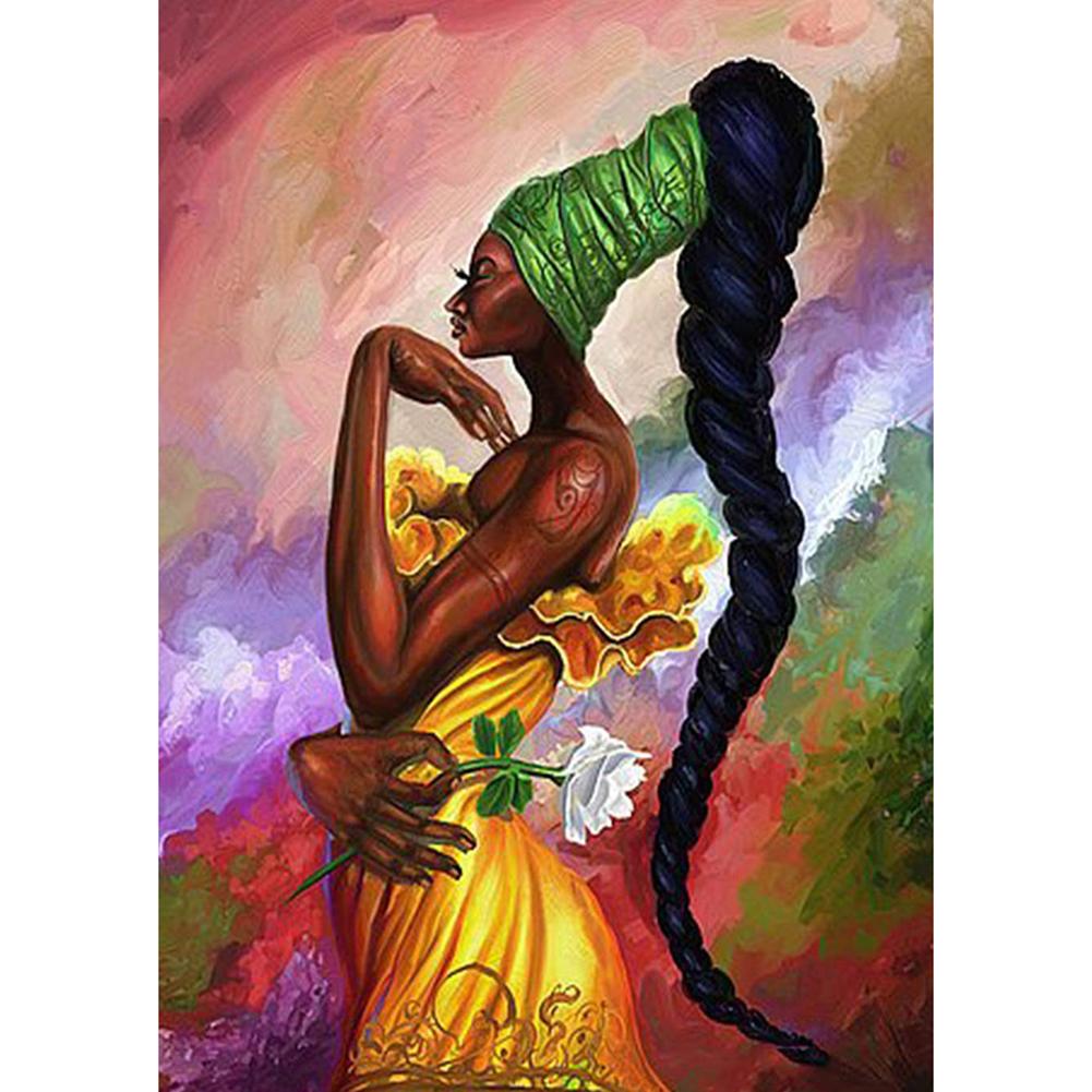 

Abstract Women-Round Drill Diamond Painting-30*40CM, 501 Original