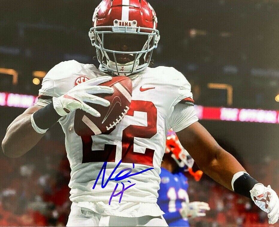 Najee Harris Autographed Signed 8x10 Photo Poster painting ( Alabama Crimson Tide ) REPRINT ,