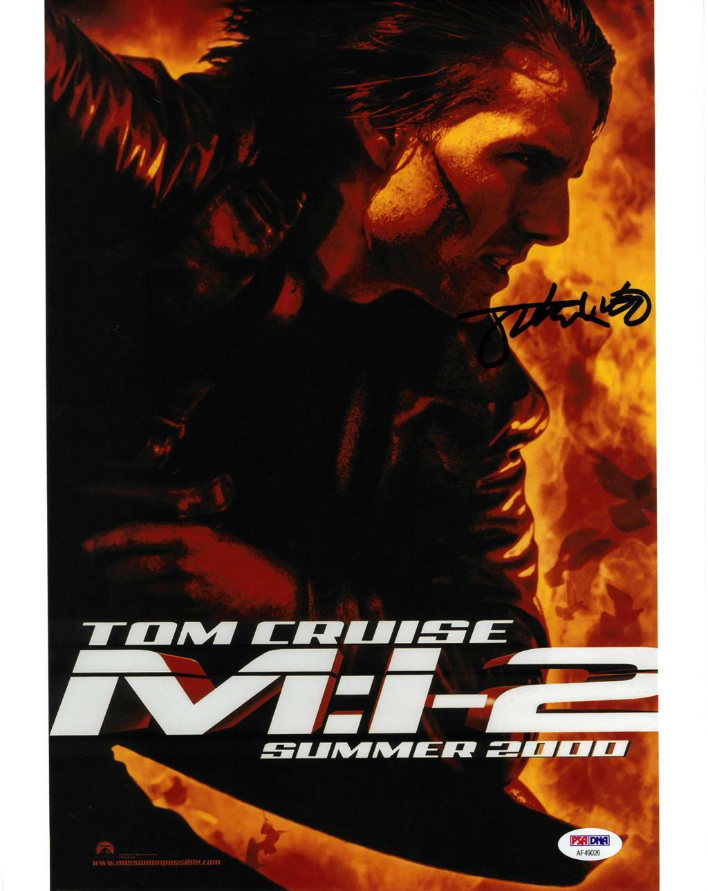 John Woo Signed Mission Impossible 2 Autographed 11x14 Photo Poster painting PSA/DNA #AF49026