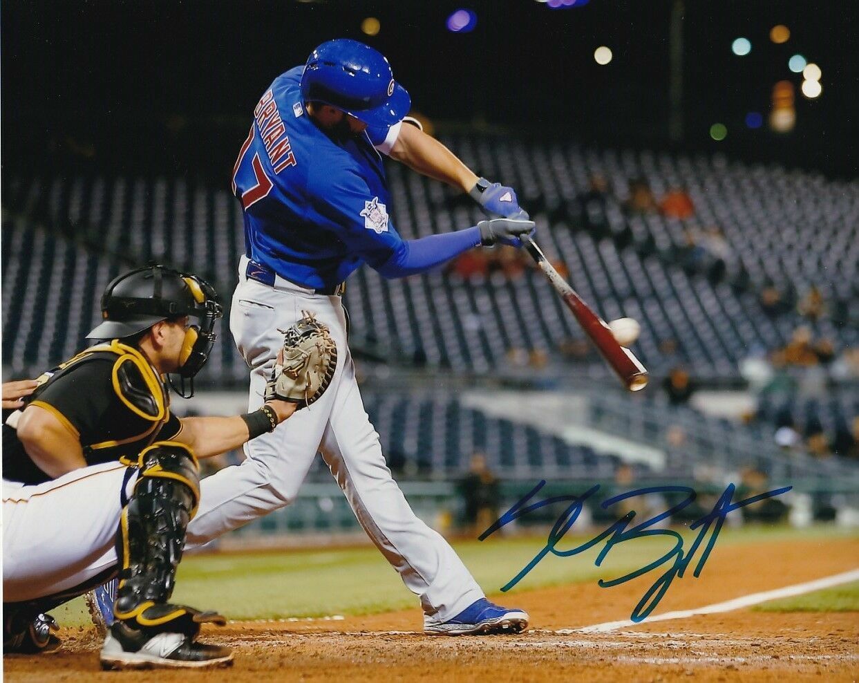 Kris Bryant Autographed Signed 8x10 Photo Poster painting ( Cubs ) REPRINT