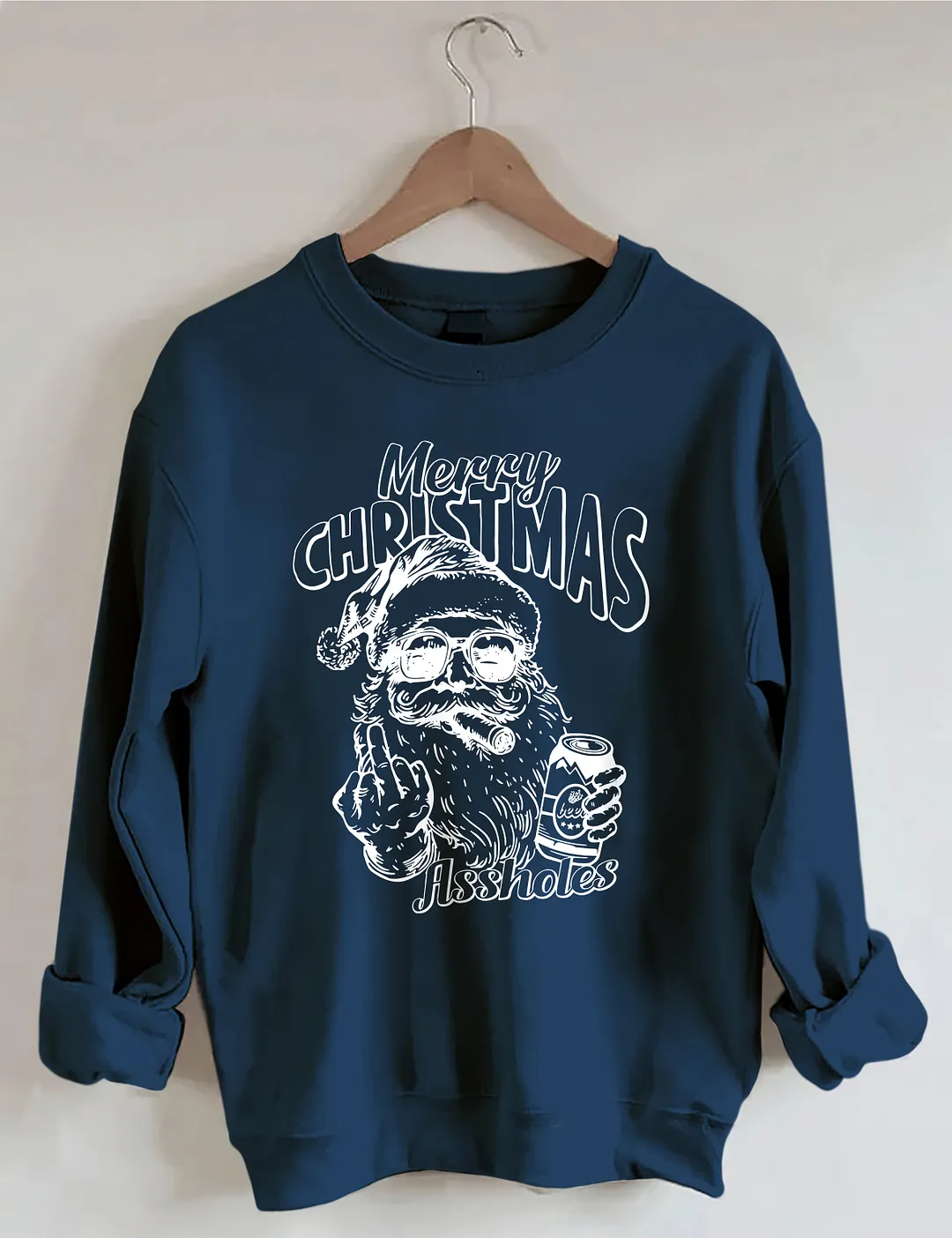 Merry Christmas Assholes Sweatshirt