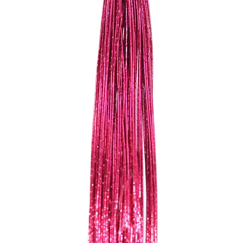 25Pcs 80cm Long Stocking Flower Iron Wire Used For DIY Nylon Flower Making Floral Wire Ronde Flower Material Accessory 0.46mm