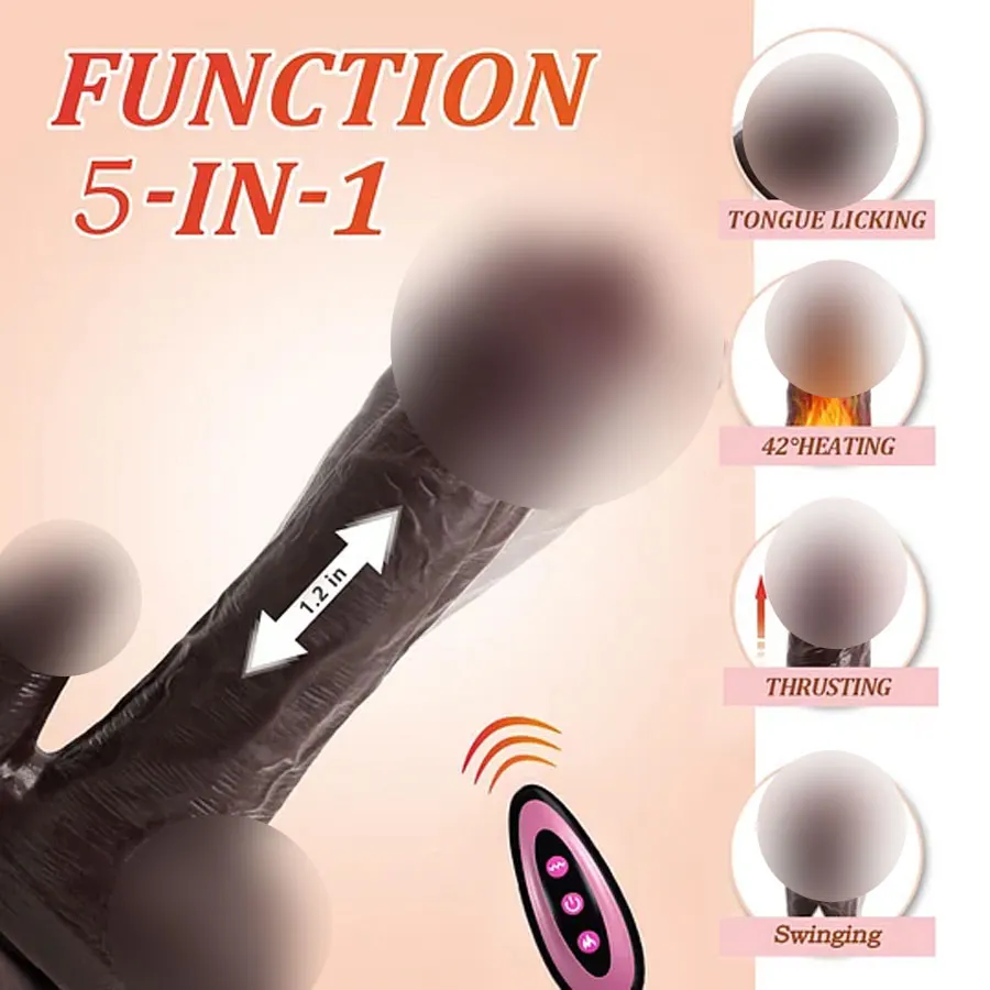 Double-Toy Pleasure Kit &ndash; Black Massager & Rose
