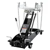 Omega 42000C Black Low Profile Transmission Jack - 1 Ton Capacity