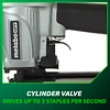 Metabo HPT Wide Crown Stapler, Pro-Preferred Pneumatic Power Nailers, Lathing Tool for Sheathing & Insulation, Quick Response, 16 Gauge, Up to 150 1" Wide Crown Staples, Length 1" to 2", N5024A2