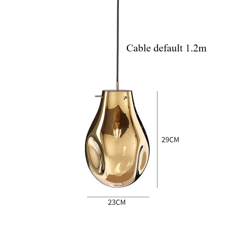 Post-modern Minimalist Colorful Glass Pendant Lights modern Bedroom living room pendant lamp Bedside Lamp Cafe light fixtures