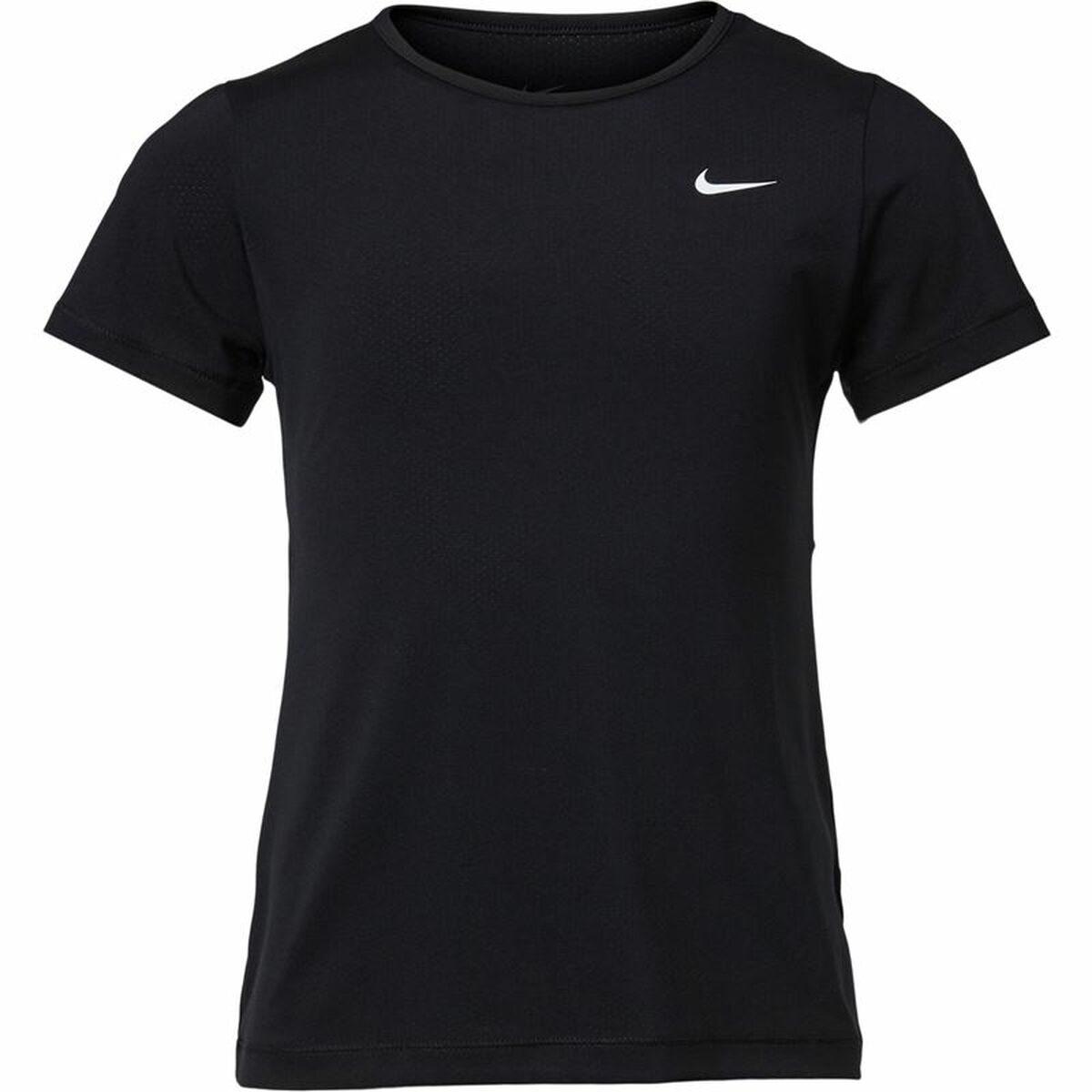 Child's Short Sleeve T-Shirt Nike Pro Black 92 % Polyester 8 % Spandex - sale.kim -  endless selection of finest brands